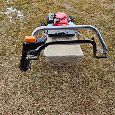 Tested & running Honda HR 214 SX Self-propelled Lawn Mower with grass collector bag