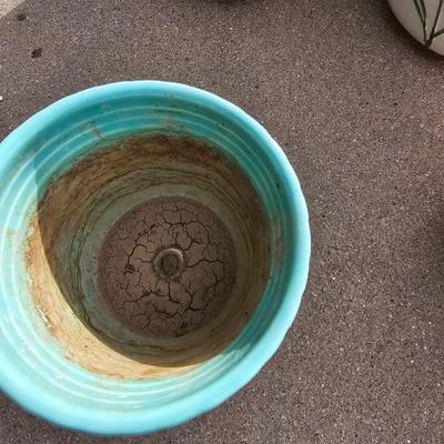 Decorative Ceramic flowerpots with seed packets and more