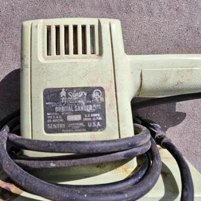 Electric Sentry orbital sander and Jig saw