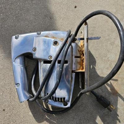 Electric Sentry orbital sander and Jig saw