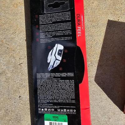 Three new boxes Callaway golf balls and a new pair of dura feel XL gold gloves