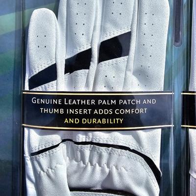 Brand new Callaway golf gloves with a pair of DryJoys golf shoes