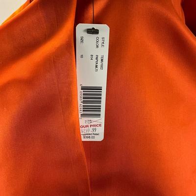 429 New with Tag LINDA ALLARD ELLEN TRACY Papaya Jacket Size 10