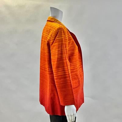 429 New with Tag LINDA ALLARD ELLEN TRACY Papaya Jacket Size 10