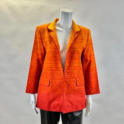 429 New with Tag LINDA ALLARD ELLEN TRACY Papaya Jacket Size 10