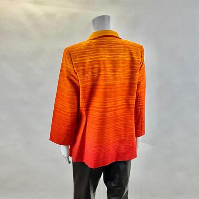 429 New with Tag LINDA ALLARD ELLEN TRACY Papaya Jacket Size 10