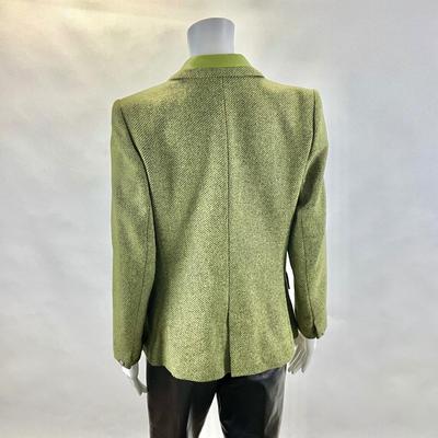 434 Vintage HOLLAND & HOLLAND London Green Coat Size 42