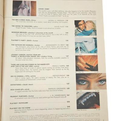 November 1976 Playboy with President Jimmy Carter Interview