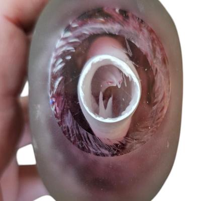 Studio Glass, Clear with Ruby Core