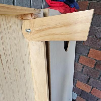 Corn Hole game with bean bags