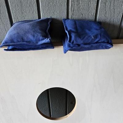 Corn Hole game with bean bags