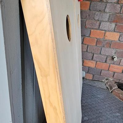 Corn Hole game with bean bags