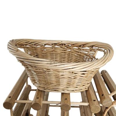 Basket Lot with Wine Rack