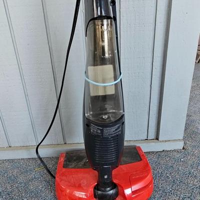 Bissell carpet cleaner - small Haan vacuum and a duster brush