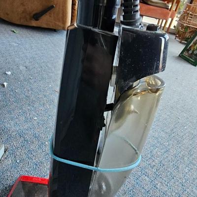 Bissell carpet cleaner - small Haan vacuum and a duster brush