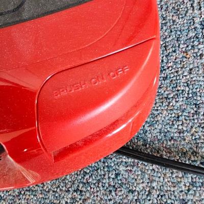 Bissell carpet cleaner - small Haan vacuum and a duster brush