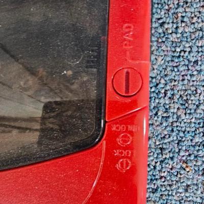 Bissell carpet cleaner - small Haan vacuum and a duster brush