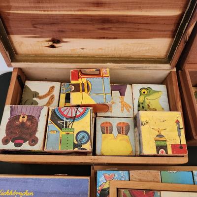 Games Puzzles lot Romper Room Wood Block Puzzles Victory Jig-saw