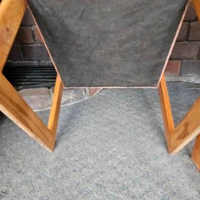 Orange Mid-century modern chairs