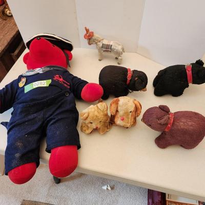 Plush Animals Lot Bears Teddy Bear Donkey