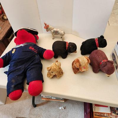 Plush Animals Lot Bears Teddy Bear Donkey