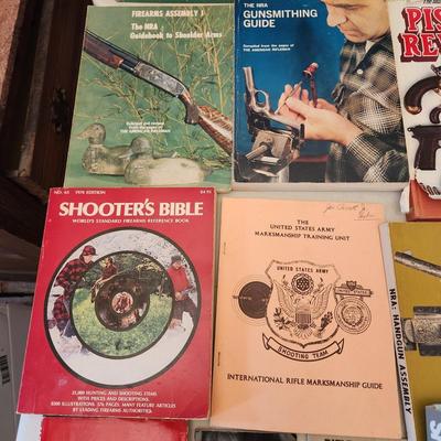 Gun Books Lot Shooters Bible Gun Digest Gunsmithing Firearms and Others