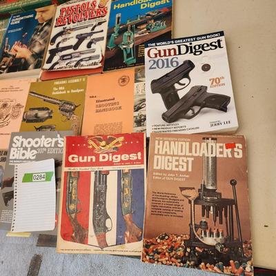 Gun Books Lot Shooters Bible Gun Digest Gunsmithing Firearms and Others