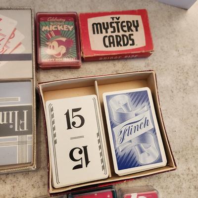 Playing Cards Games Lot Rook Rummy Flinch Casper OLD MAID Cowboy and Indians