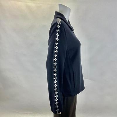 440 ST. JOHN Sport Black Jacket Size M