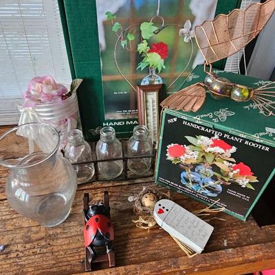 Home and Garden decor-vases and handcrafted plant rooter