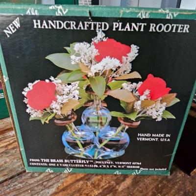Home and Garden decor-vases and handcrafted plant rooter