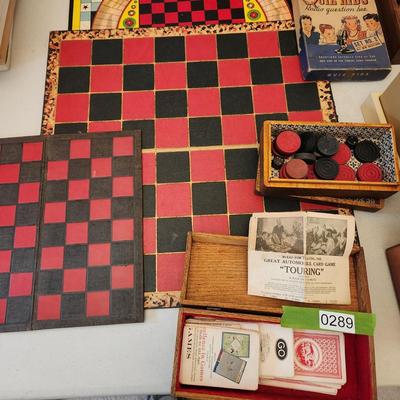 Checkers Chess Board Games Marblelike Dominoes