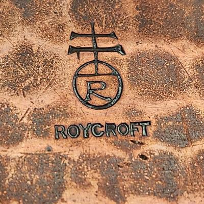 Vintage Roycroft Hammered Copper Serving Tray