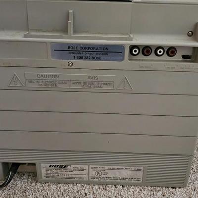 Bose AW-1 Acoustic wave music system stereo with collection of cassettes