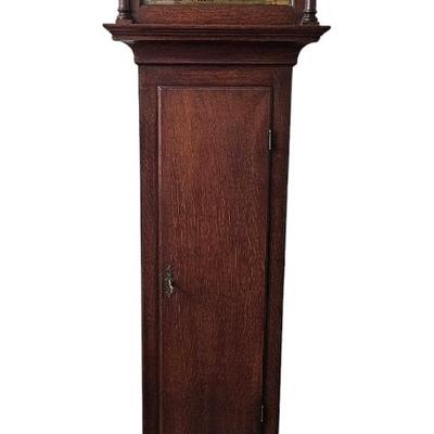 English Grandfather Clock, Circa 1800