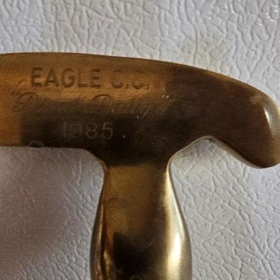 His golf club handled and Hers canes