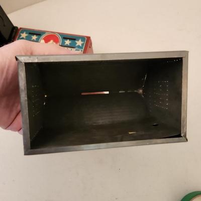 3 Metal Toy Banks