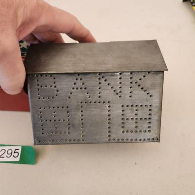 3 Metal Toy Banks