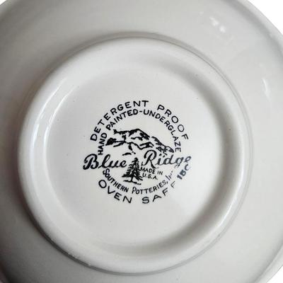 Southern Dogwood (Yellow) by Blue Ridge Southern Pottery Lot