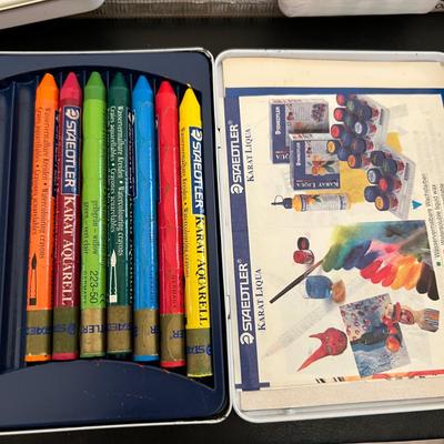 Huge Artist Lot - Oil Pastels, Colored Pencils, Watercolor Pencils, Chalk, Paint