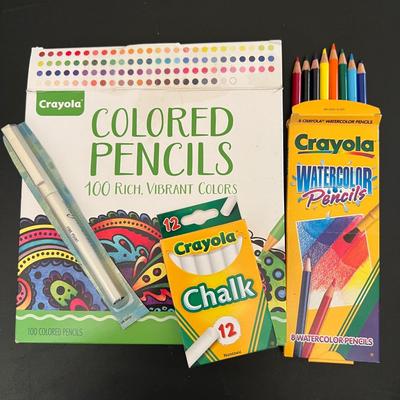 Huge Artist Lot - Oil Pastels, Colored Pencils, Watercolor Pencils, Chalk, Paint