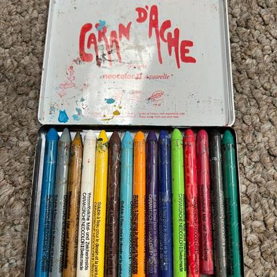Huge Artist Lot - Oil Pastels, Colored Pencils, Watercolor Pencils, Chalk, Paint