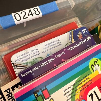 Huge Artist Lot - Oil Pastels, Colored Pencils, Watercolor Pencils, Chalk, Paint