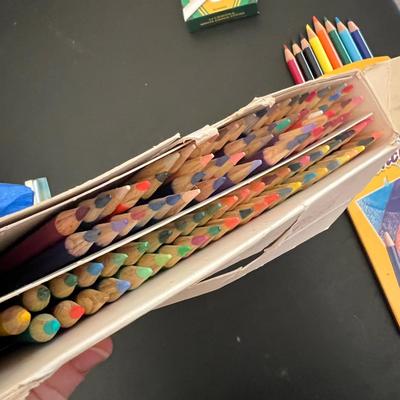 Huge Artist Lot - Oil Pastels, Colored Pencils, Watercolor Pencils, Chalk, Paint