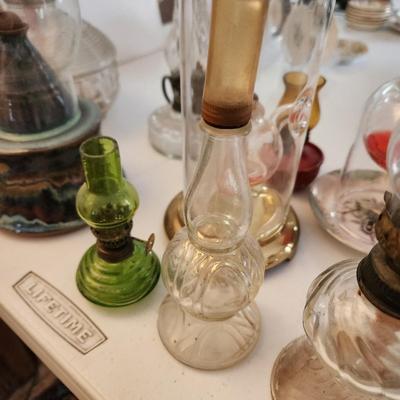 Lot of Oil Lamps