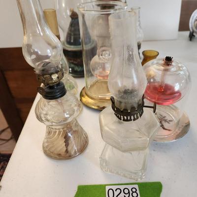 Lot of Oil Lamps