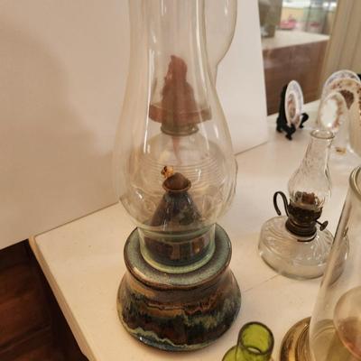 Lot of Oil Lamps