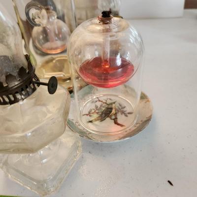 Lot of Oil Lamps