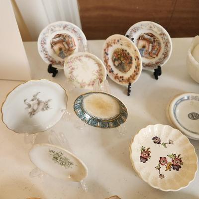 Mixed Lot of China Plates Bowls Royal Worchester ,Aynsley Copeland and others