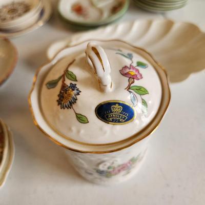 Mixed Lot of China Plates Bowls Royal Worchester ,Aynsley Copeland and others